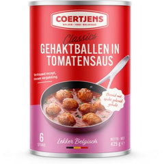 Coertjens Gehaktballen in Tomatensaus