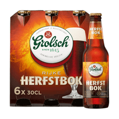 6-pack Grolsch Herfstbok flessen