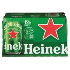 6-pack Heineken blikjes
