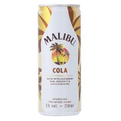Blikje Malibu cola